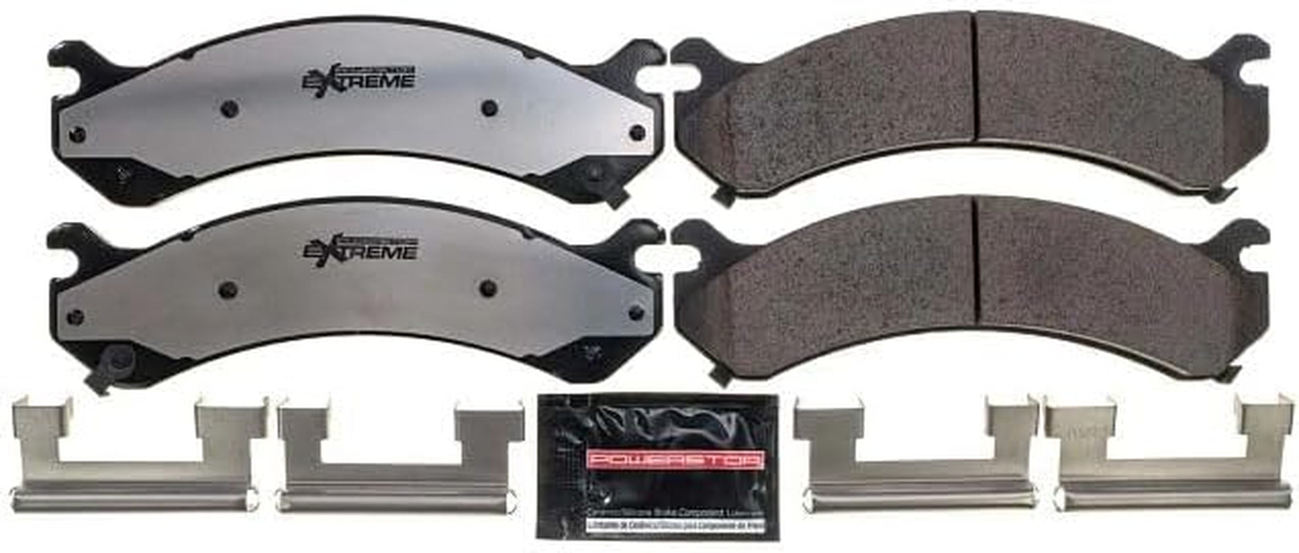 Z36-784 Front Truck and Tow Z36 Carbon-Fiber Ceramic Brake Pads for Cadillac Deville | Chevy Avalance Express Silverado Suburban | GMC Savana Sierra Yukon XL, Yukon Denali | Hummer H2