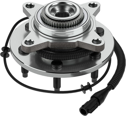 Wheel Bearing Hub Front Wheel Hub and Bearing Assembly 515079 Compatible for F-150 Heritage Expedition W/Abs 4WD 4X4 6 Lug