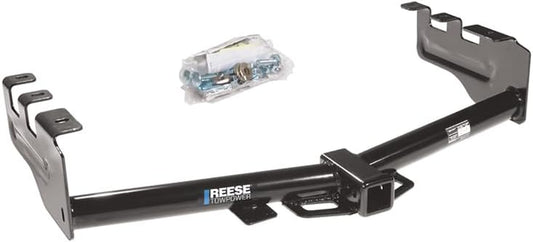 Towpower 44564 Class 4 Trailer Hitch, 2 Inch Square Receiver, Compatible with Chevrolet Silverado and GMC Sierra (Please Verify VEHICLE APPLICATION)