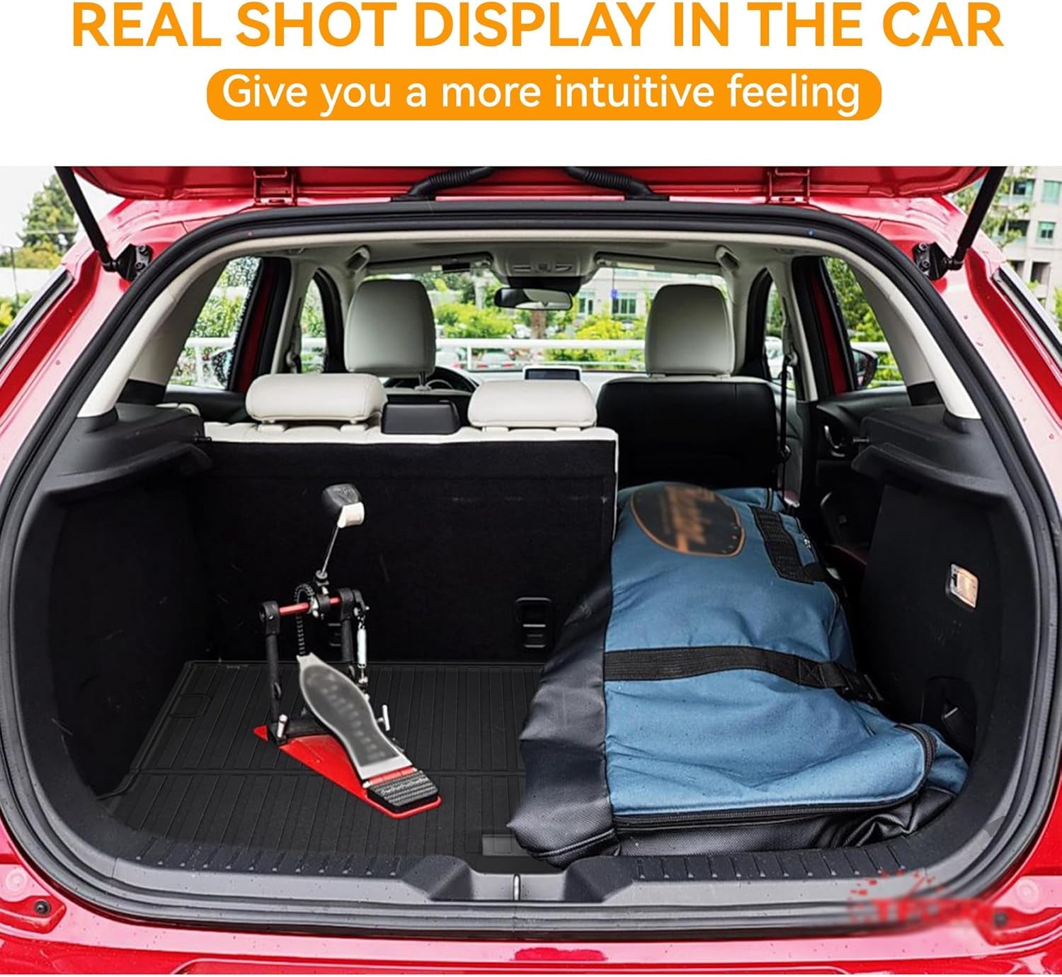 Trunk Cargo Liner Mat Tray Fit for Mazda CX-5 2017 2018 2019 2020 2021 2022 2023 2024 All Weather Rear Trunk Carpet Interior CX5 Accessories Waterproof Custom Fit Odorless TPE (Black)