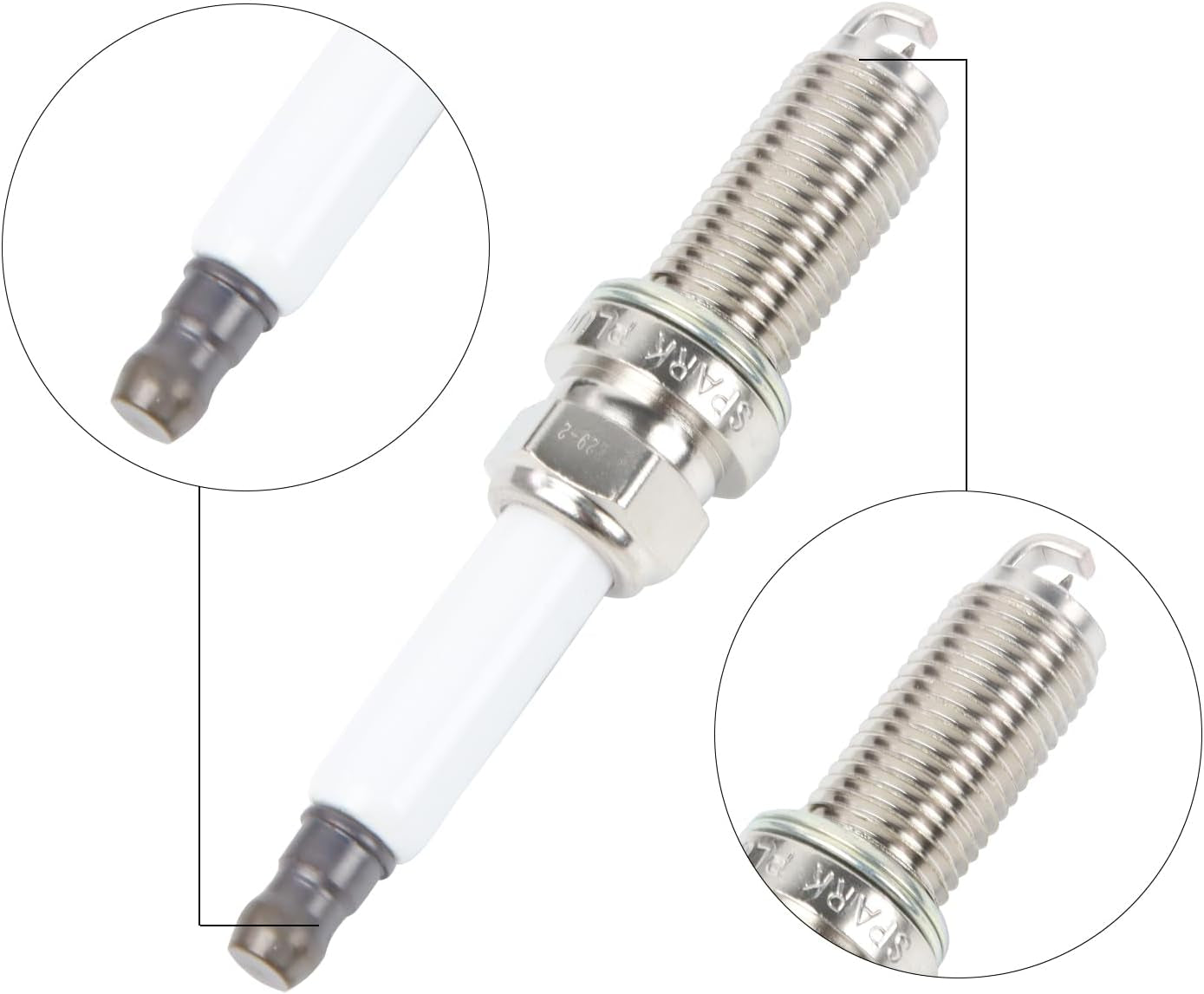 UF-669 Ignition Coils & Iridium Spark Plugs Compatible with Chevy Sonic Buick Trax Cruze Volt Encore 2013-2018 Cadillac ELR 2014-2016 1.4L L4