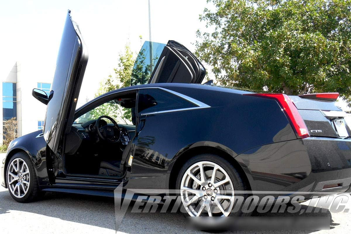 Vertical Doors ® - Vertical Lambo Door Conversion Kit for Cadillac CTS 2008-2014 2DR (CTS-V) (VDCCADCTSV0814)