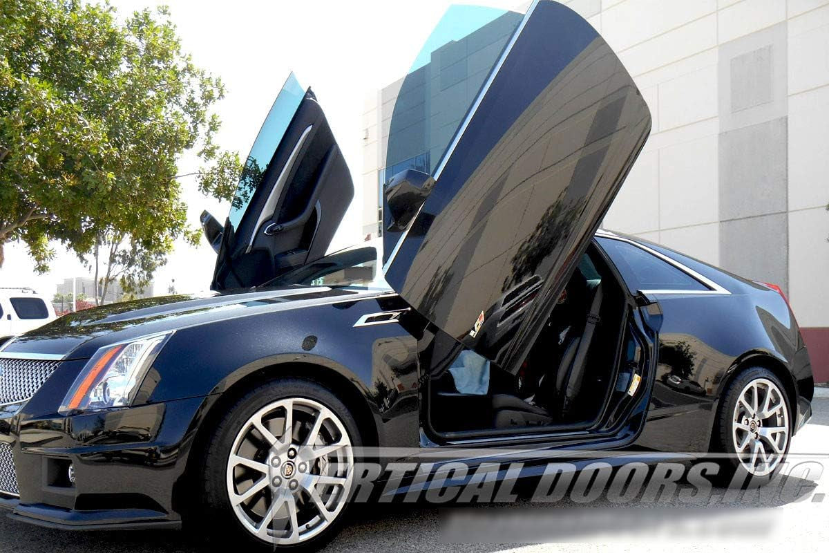 Vertical Doors ® - Vertical Lambo Door Conversion Kit for Cadillac CTS 2008-2014 2DR (CTS-V) (VDCCADCTSV0814)