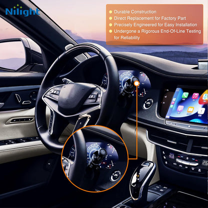 Turn Signal Switch Compatible with 2007 2008 2009 2010 2011 2012 2013 Chevy Suburban Tahoe 2007-2013 GMC Yukon XL 2007-2014 Cadillac Escalade Blinker Windshield Wiper Switches