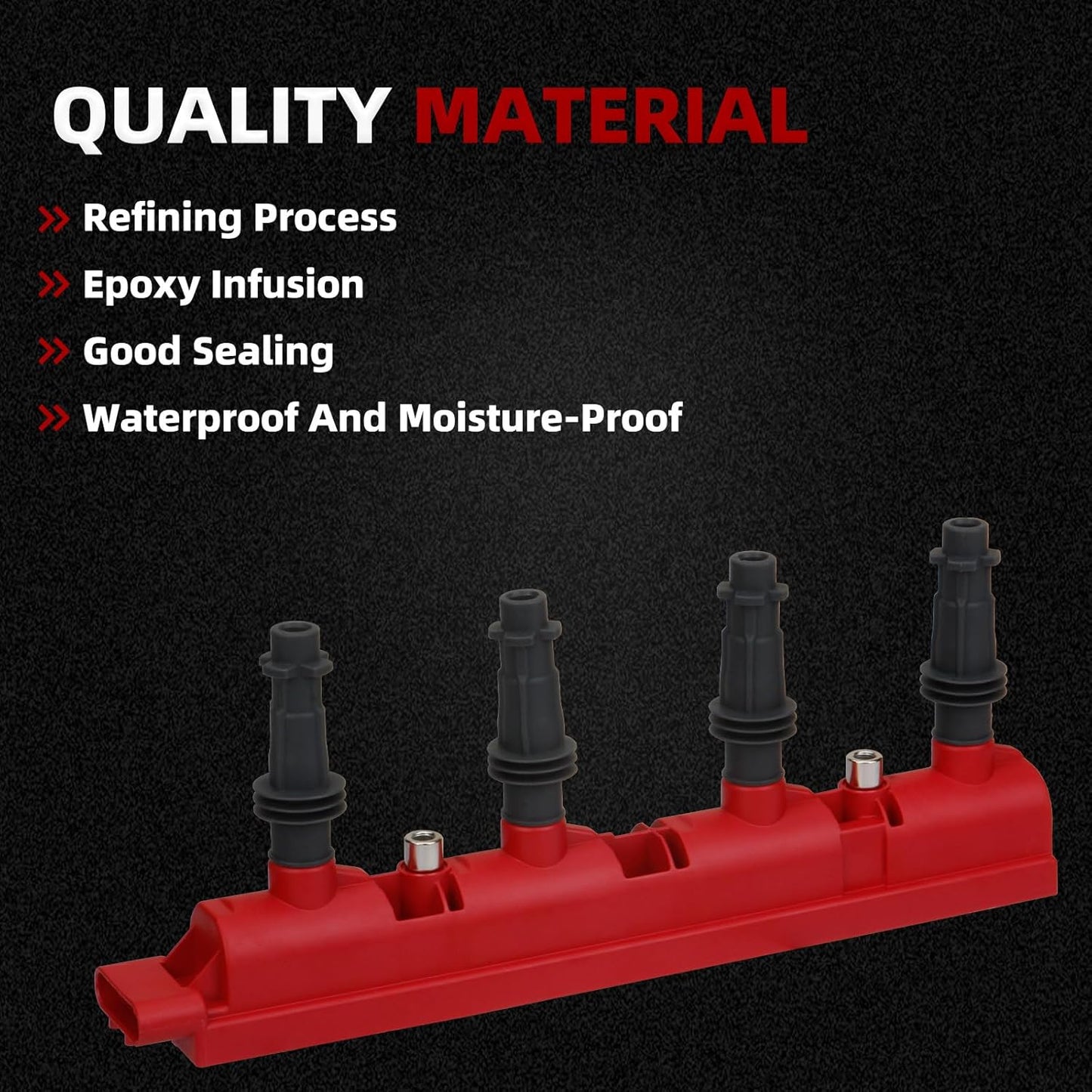 Upgrade Ignition Coil Compatible with 2011-2021 Chevy Cruze Sonic Volt Trax Buick Encore ELR Cadillac EL 1.4L Replace 25198623 55579072