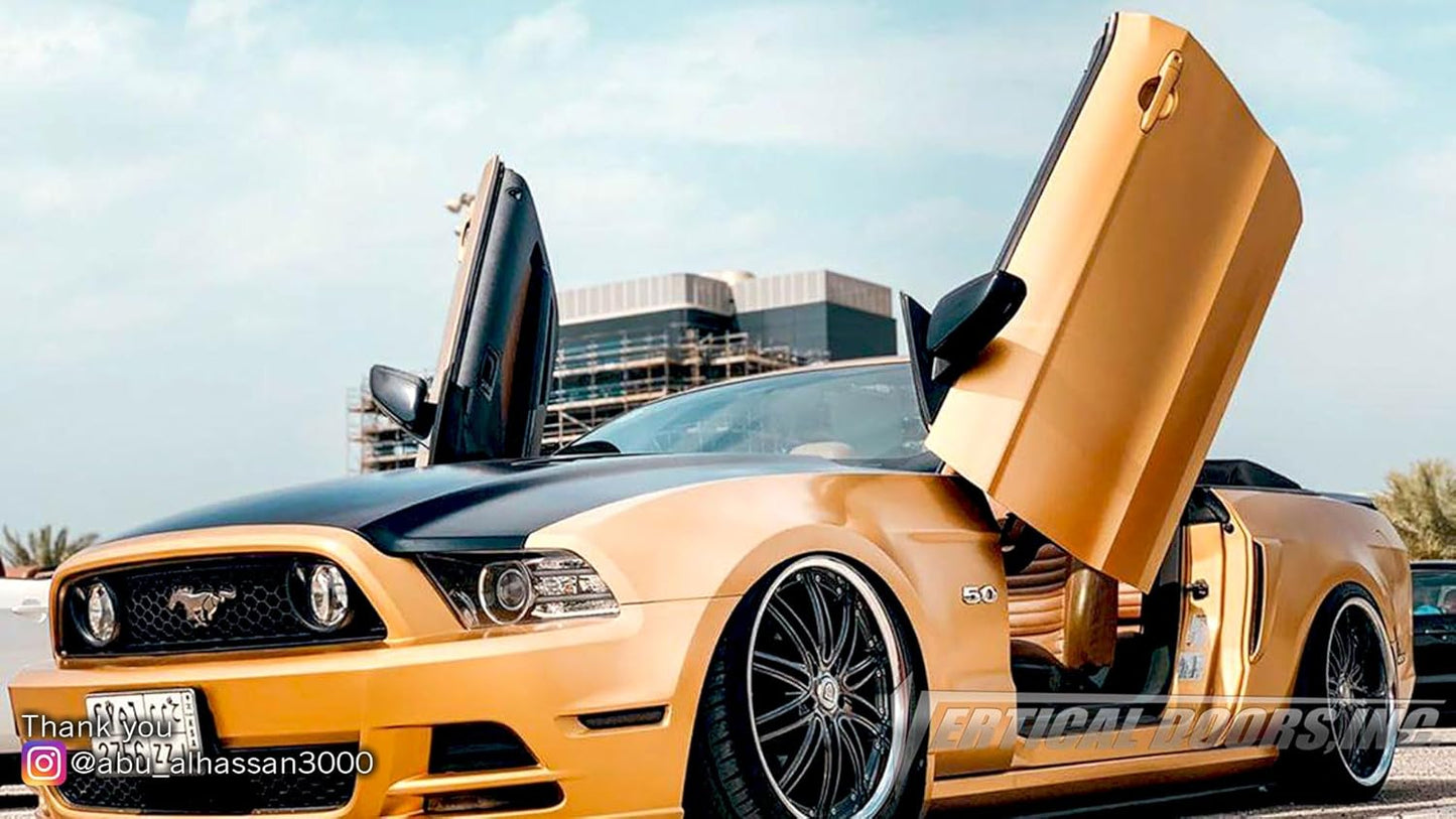 Vertical Doors - Vertical Lambo Door Conversion Kit for Ford Mustang 2011-2014 (VDCFM11)