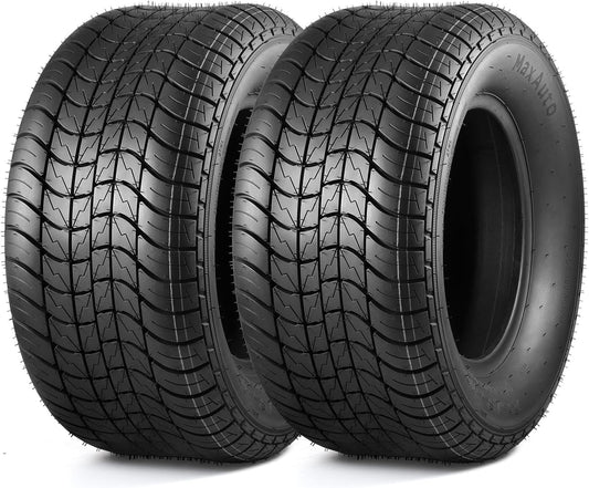 205/65-10 Trailer Tires and 20.5X8-10 Tractor Tires, 6-Ply, Set of 2