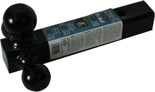 Towpower 7022400 Black 2" Triple Ball Mount