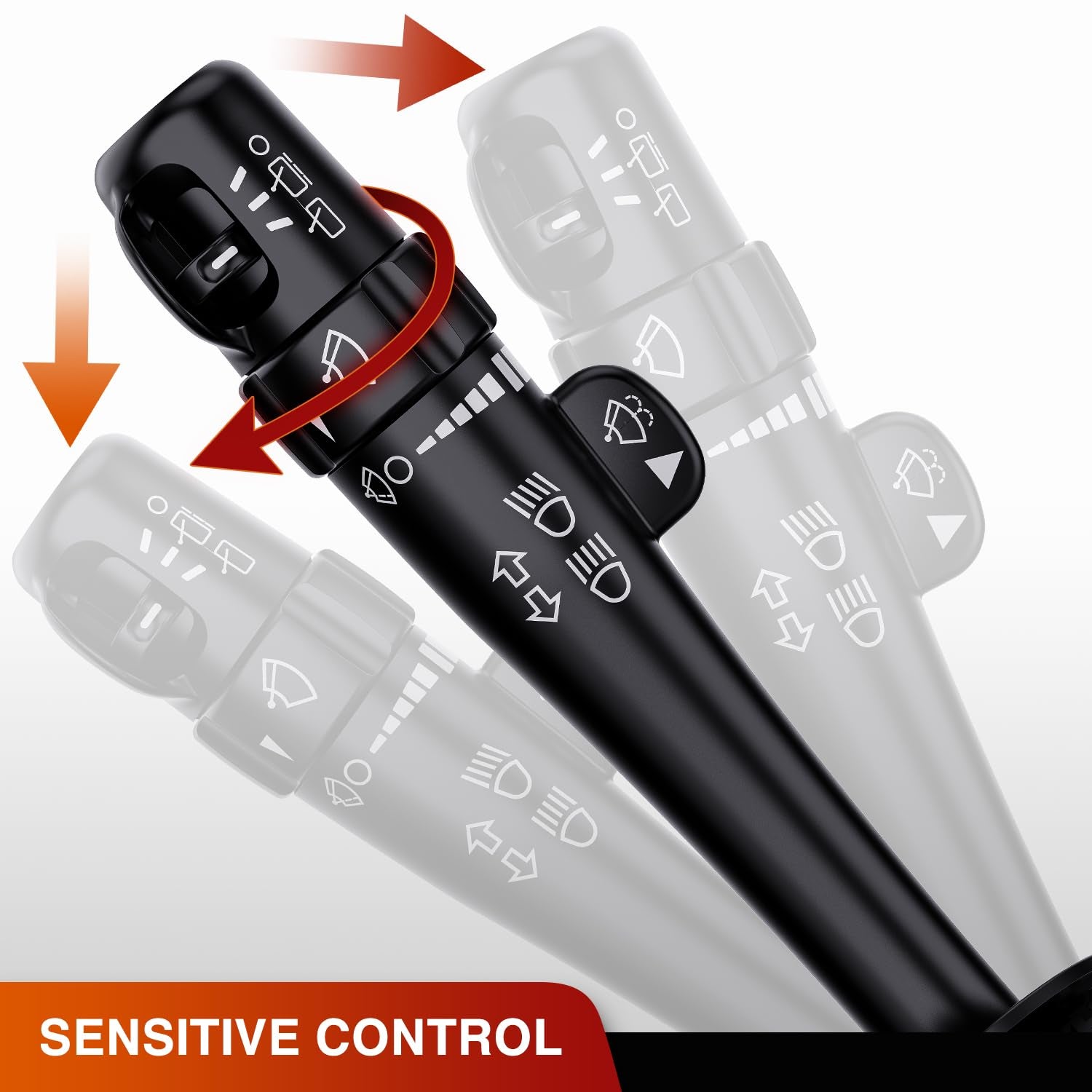 Turn Signal Switch Compatible with 2007 2008 2009 2010 2011 2012 2013 Chevy Suburban Tahoe 2007-2013 GMC Yukon XL 2007-2014 Cadillac Escalade Blinker Windshield Wiper Switches