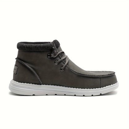 Winter Men's Warm Casual Slip-on Loafers For Men Shoes Boots
