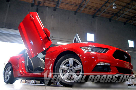 Vertical Doors ® - Vertical Lambo Door Conversion Kit for Ford Mustang 2015-2019 (VDCFM15)