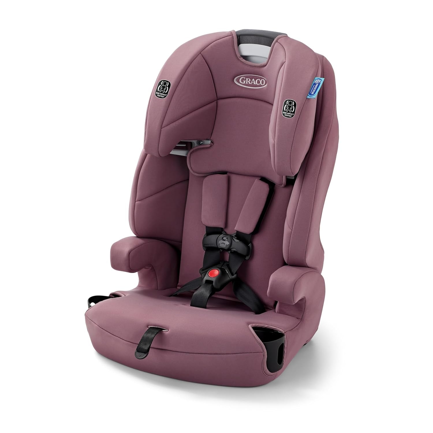 Tranzitions 3-In-1 Harness Booster Car Seat, Forward Facing Car Seat, Highback, to Backless Booster, Eloise