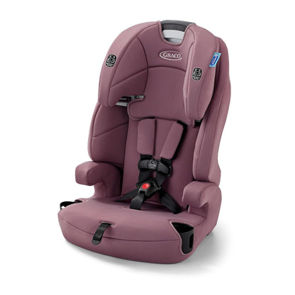 Tranzitions 3-In-1 Harness Booster Car Seat, Forward Facing Car Seat, Highback, to Backless Booster, Eloise
