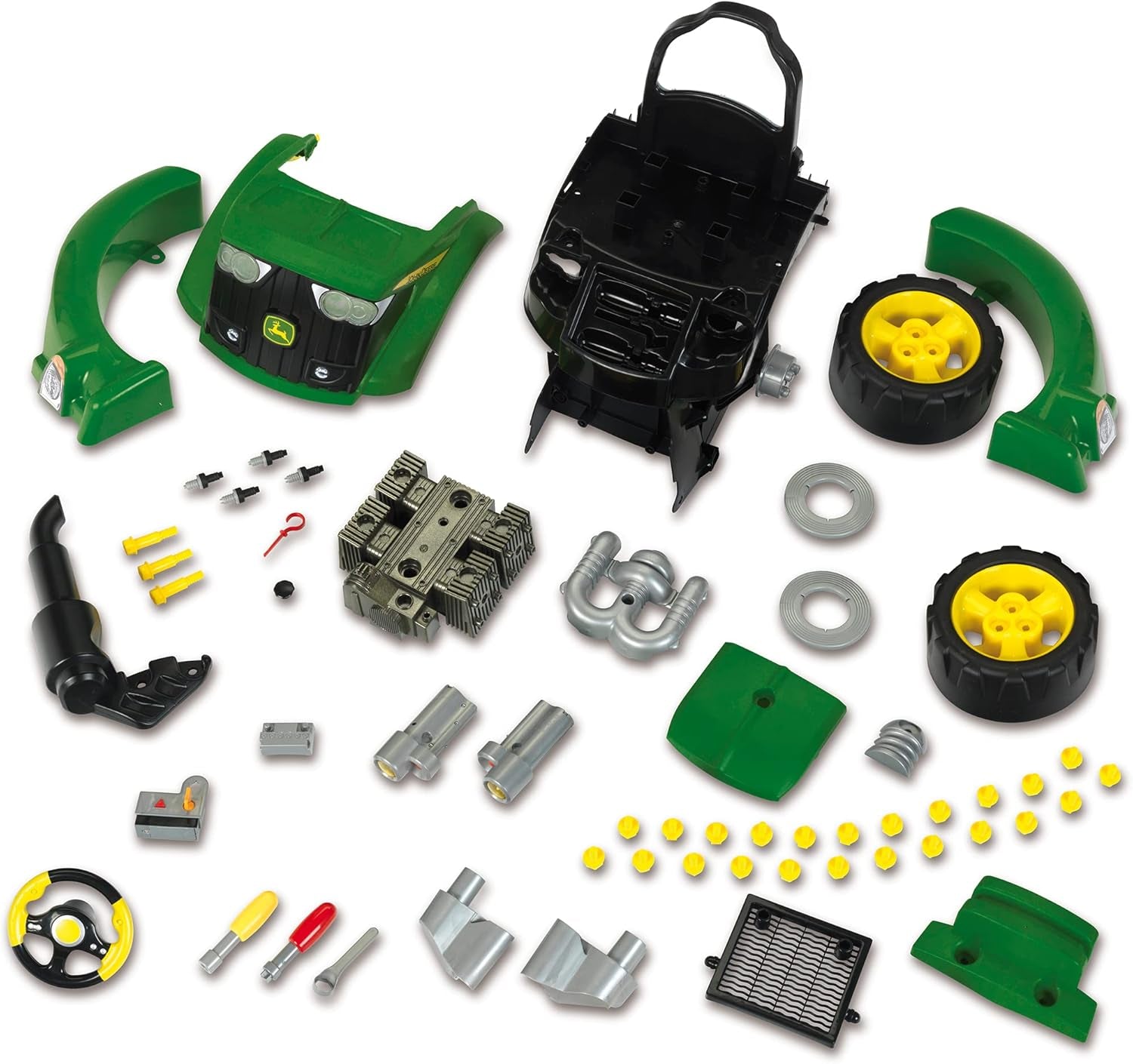 Theo John Deere Engine Premium Toys for Kids Ages 3 Years & Up