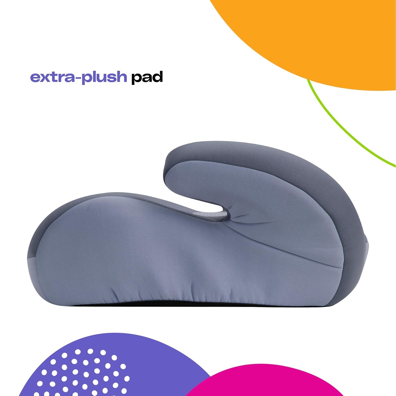 Topside Backless Booster Car Seat, Lightweight Booster Seats for Cars 40-100 Lbs, Backless Booster Seat for Car, Leo