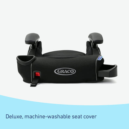 ® Turbobooster® LX Backless Booster with Affix Latch | Backless Booster Seat for Big Kids Transitioning to Vehicle Seat Belt (Rio)