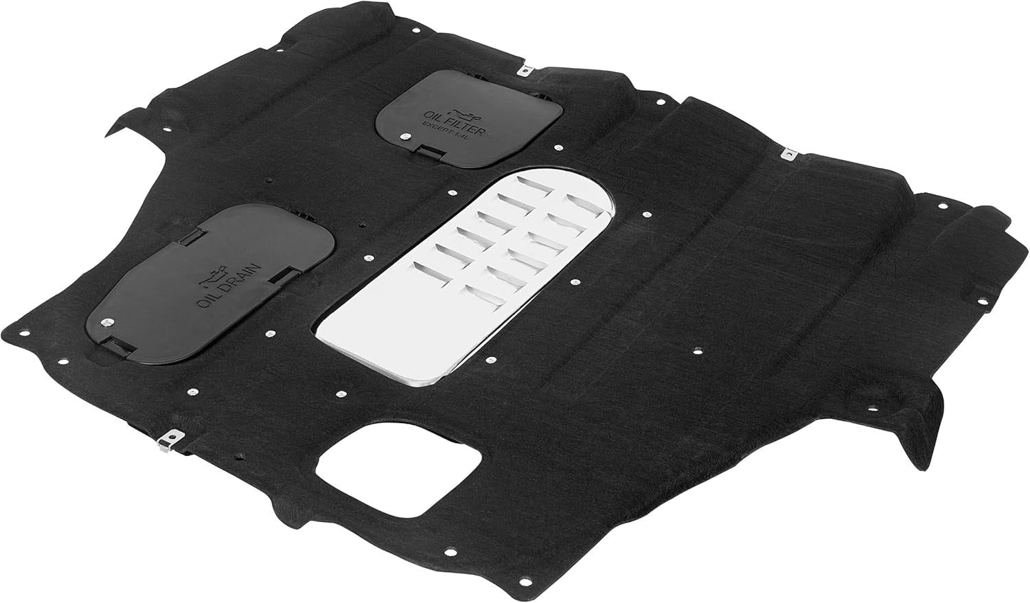 New Engine Splash Shield Guard Compatible with 2012 2013 2014 2015 2016 Dodge Dart Replace for Part Number 68082724AH CH1228150