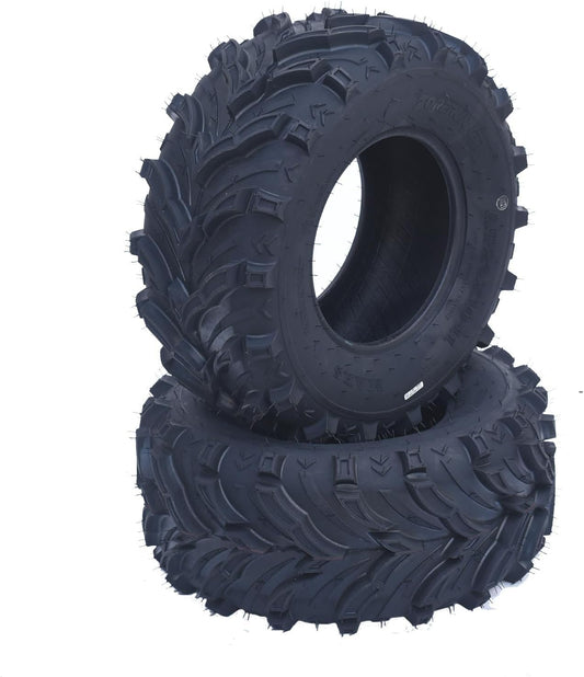 26X9-14 Atv Utv Off-Road Tires All Terrain, 6PR Front & Rear Mud Sand Snow Tubeless Tires - Pair of 2