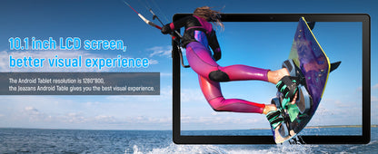 URAO A10L 10 Inch Tablet Android 14 12GB RAM 64GB ROM Octa-Core 5G WiFi with Keyboard Mouse Touch Pen Headset Case Tablet Kit