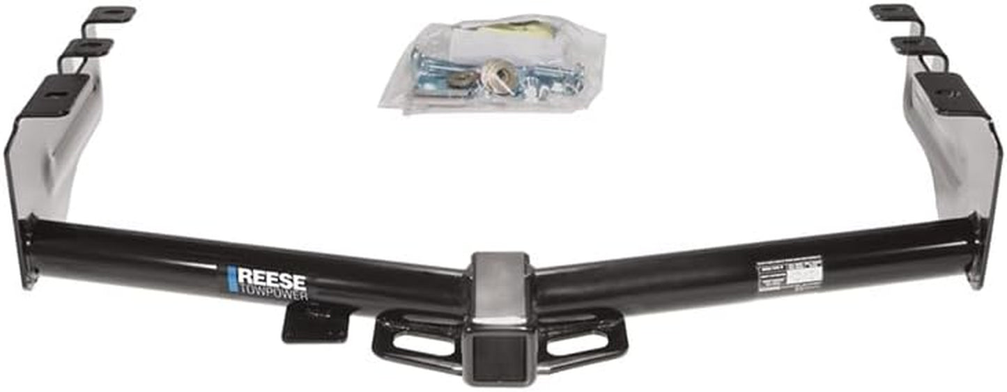 Towpower 44564 Class 4 Trailer Hitch, 2 Inch Square Receiver, Compatible with Chevrolet Silverado and GMC Sierra (Please Verify VEHICLE APPLICATION)