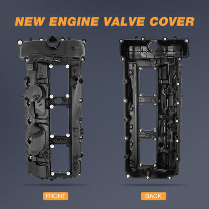 N55 Engine Valve Cover Gasket Kit for BMW 135I 335I 435I 535I 640I 740I 2011 2012 2013 2014 2015 2016 2017 2018 2019, for Activehybrid 2012-2016, X1 X3 X4 X5 X6 2011-2019, 3.0L