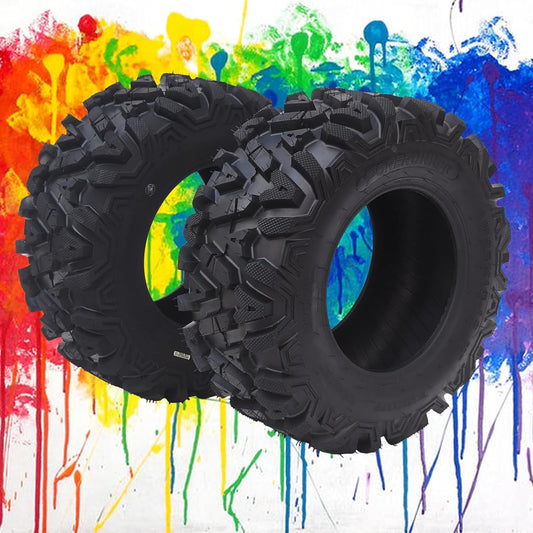 26X9-14 ATV Tires Set of 2 UTV Tires 6PR All-Terrain ATV/UTV Tires, Off-Road Tires, Tubeless