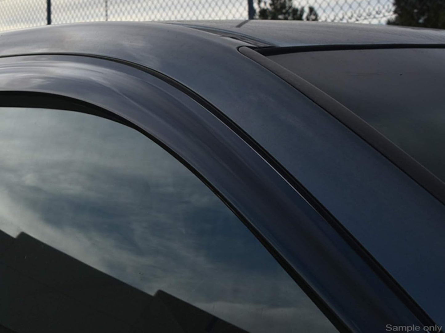 USA 8700068 in Channel Window Visors Fits 1999-2000 Cadillac Escalade, 1992-1999 C/K Series/Suburban/Yukonxl, 1995-1999 Tahoe/Yukon