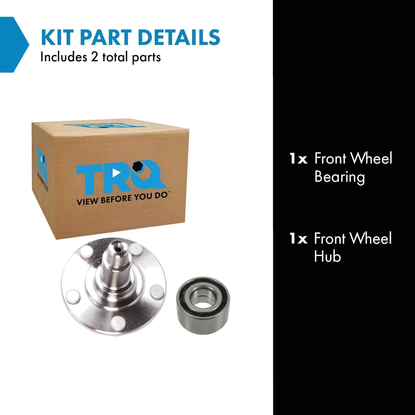 Wheel Bearing & Hub Kit Compatible with 1993-2005 Lexus GS300 1998-2000 GS400 2001-2005 GS430 1992-2000 SC300 SC400 2002-2010 SC430 1994-1998 Toyota Supra