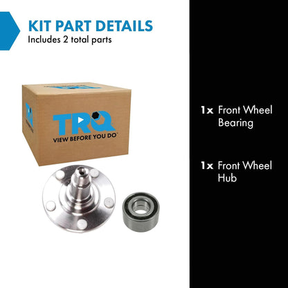 Wheel Bearing & Hub Kit Compatible with 1993-2005 Lexus GS300 1998-2000 GS400 2001-2005 GS430 1992-2000 SC300 SC400 2002-2010 SC430 1994-1998 Toyota Supra