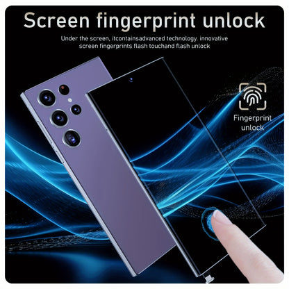 8GB+256GB C24 Ultra 5G Android Smartphone - 7.3" Display, 50MP+108MP Camera, 7000mAh Battery, Dual SIM, Built-in Stylus Pen, Unlocked Cell Phone For Global Use