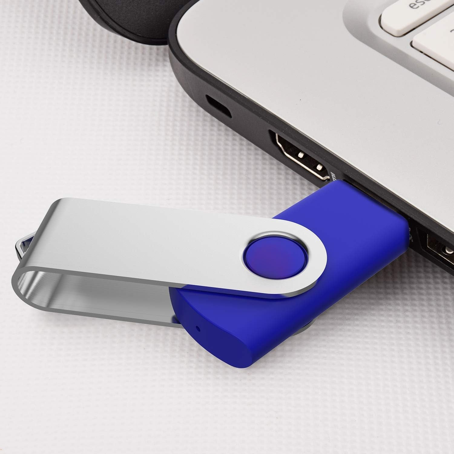 64GB USB 2.0 Flash Drive - 10 Pack, Blue