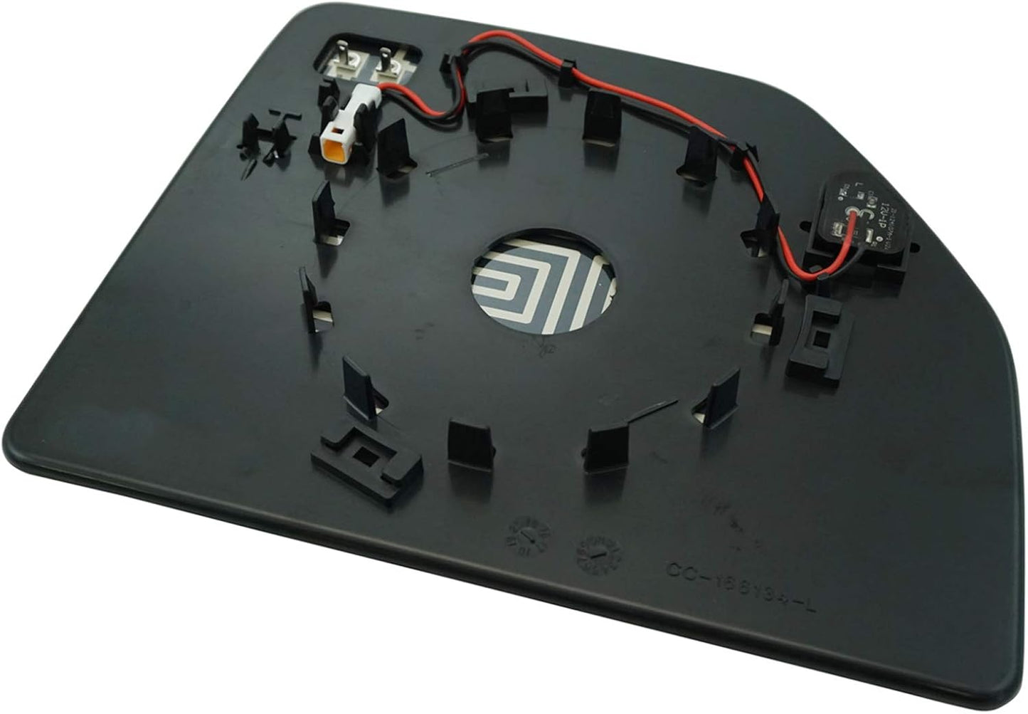 Towing Mirror Glass Heated Blind Spot Upper Driver Left LH Compatible with Ford F150 Pickup