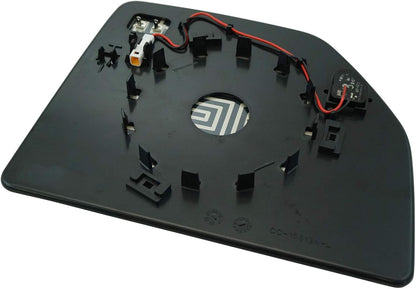 Towing Mirror Glass Heated Blind Spot Upper Driver Left LH Compatible with Ford F150 Pickup