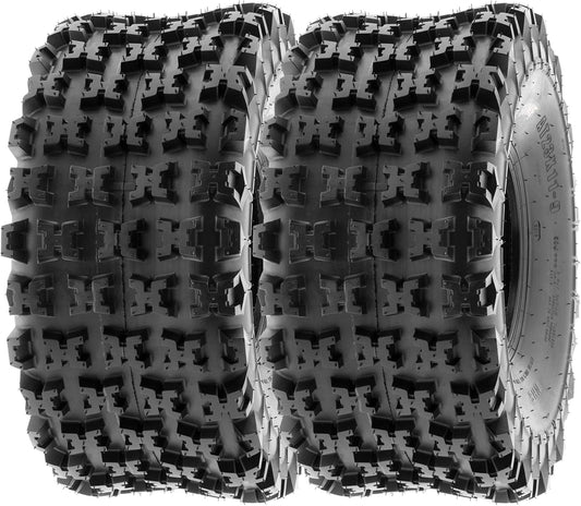20X11-8 ATV UTV Knobby Tire 20X11X8 Sport Race 6 PR A027 - PAIR of 2